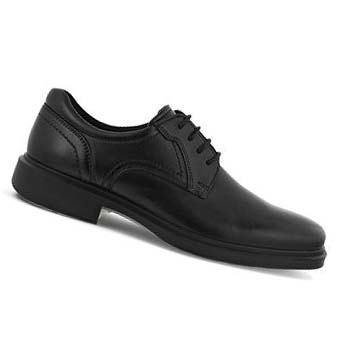 Férfi Ecco Helsinki 2.0 Plain Toe Tie Ruha Cipő Fekete | HU 516JPQ